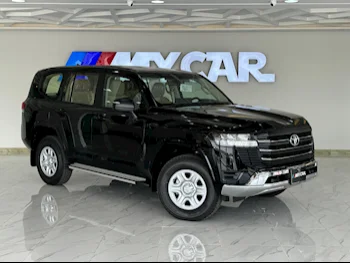 Toyota  Land Cruiser  GX  2024  Automatic  0 Km  6 Cylinder  Four Wheel Drive (4WD)  SUV  Black  With Warranty