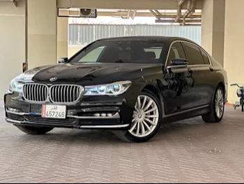 BMW  7-Series  730 Li  2017  Automatic  135,000 Km  6 Cylinder  Rear Wheel Drive (RWD)  Sedan  Black