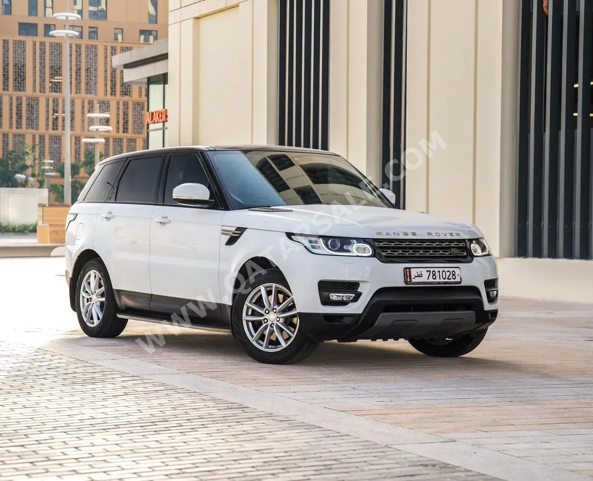 Land Rover  Range Rover  Sport  2017  Automatic  98,000 Km  8 Cylinder  Four Wheel Drive (4WD)  SUV  White