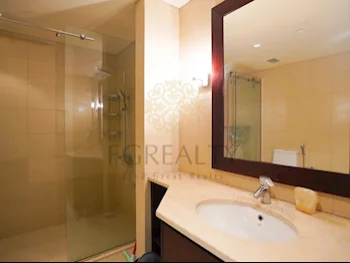 1 Bedrooms  Apartment  For Rent  in Doha -  The Pearl  Fully Furnished