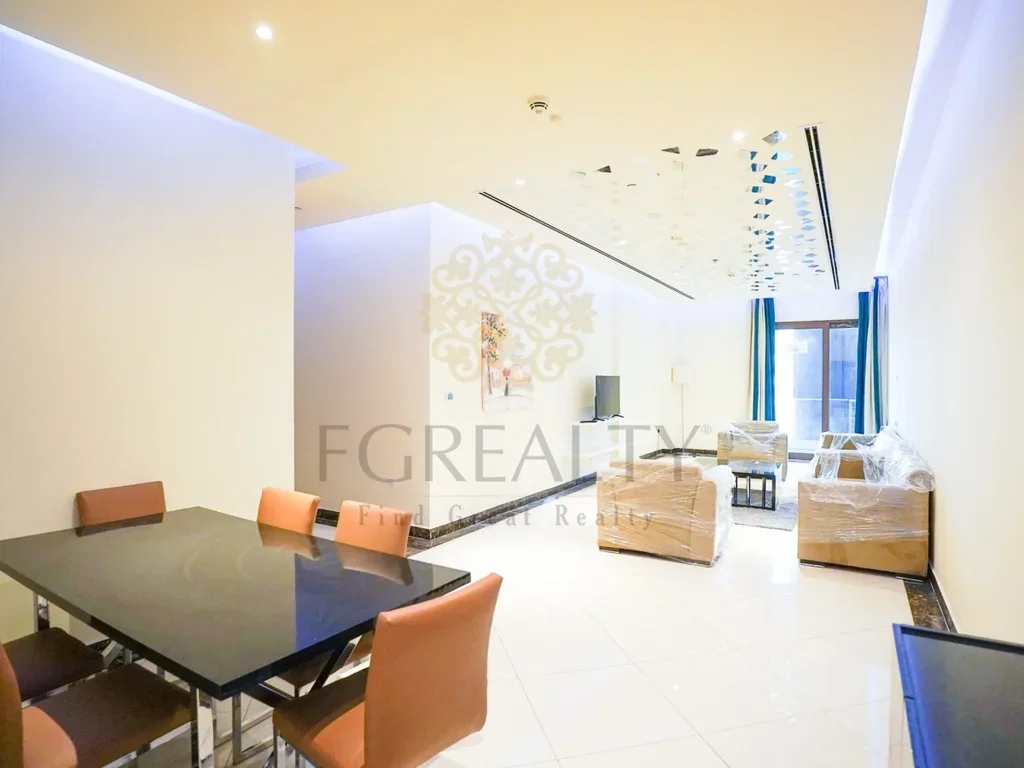 1 Bedrooms  Apartment  For Rent  in Lusail -  Fox Hills  Fully Furnished