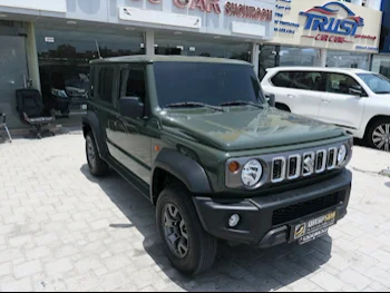  Suzuki  Jimny  2024  Manual  2,000 Km  4 Cylinder  Four Wheel Drive (4WD)  SUV  Green  With Warranty