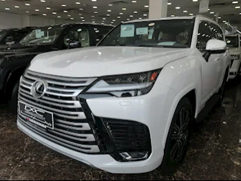 Lexus  LX  600 Luxury  2024  Automatic  0 Km  6 Cylinder  Four Wheel Drive (4WD)  SUV  White  With Warranty