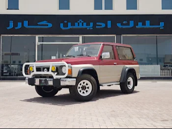 Nissan  Patrol  Safari  1990  Manual  59,000 Km  6 Cylinder  Four Wheel Drive (4WD)  SUV  Red