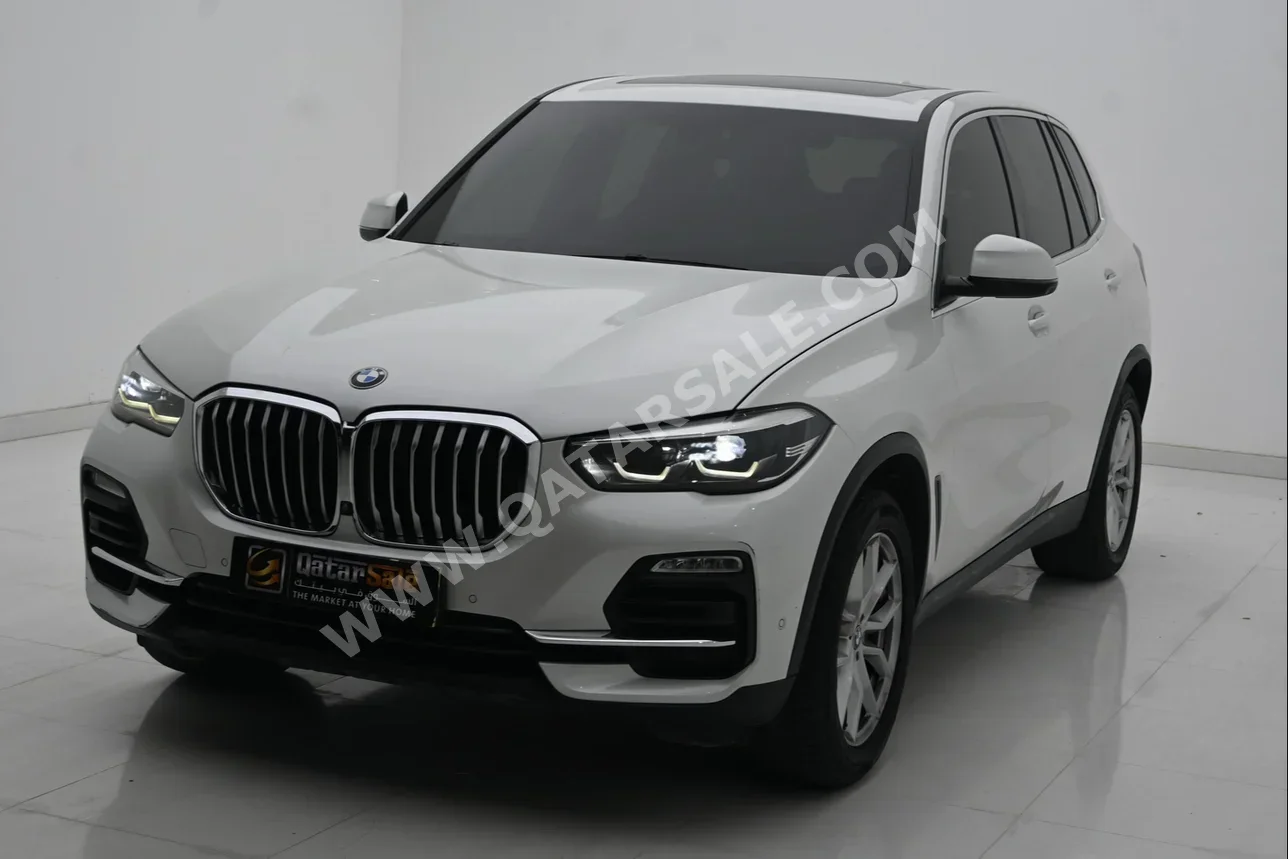 BMW  X-Series  X5  2019  Automatic  80,000 Km  6 Cylinder  Four Wheel Drive (4WD)  SUV  White