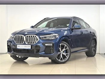 BMW  X-Series  X6 40i  2022  Automatic  42,450 Km  6 Cylinder  All Wheel Drive (AWD)  SUV  Blue  With Warranty