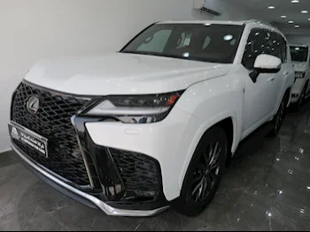 Lexus  LX  600 F Sport  2022  Automatic  41,000 Km  6 Cylinder  Four Wheel Drive (4WD)  SUV  White  With Warranty