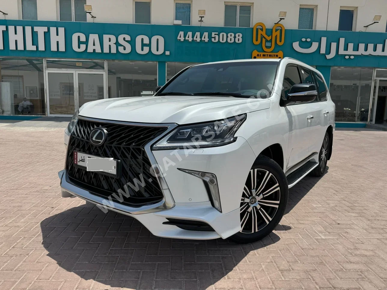 Lexus LX 570 White 2018 For Sale in Qatar