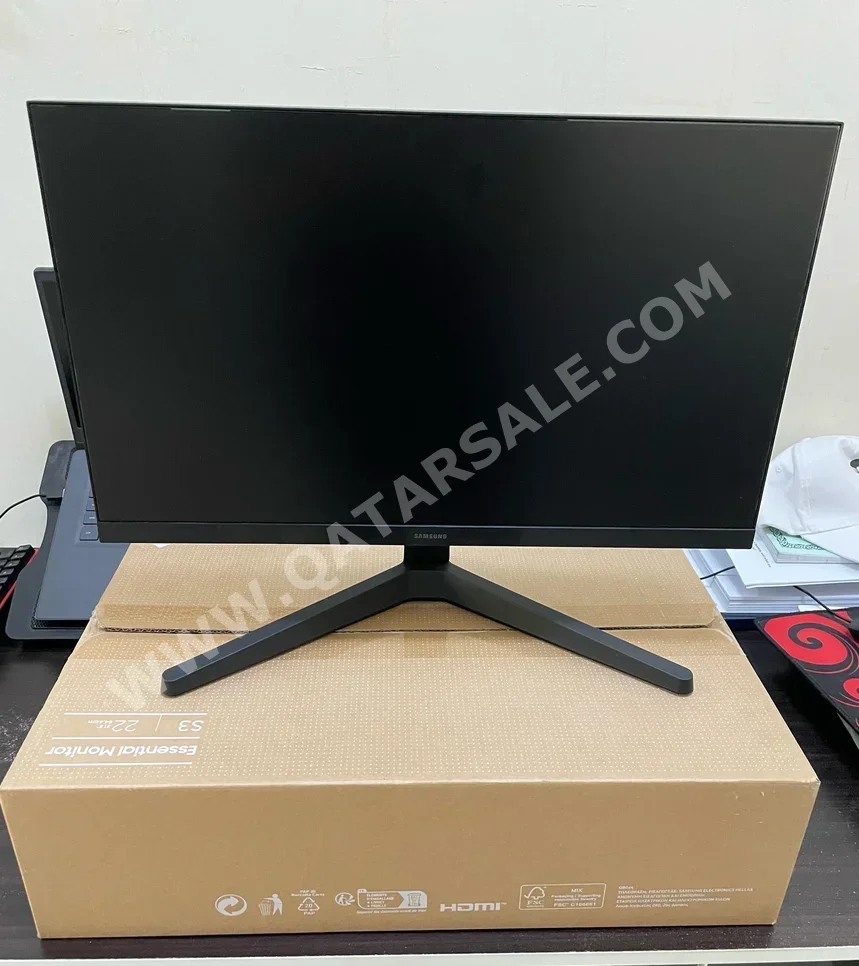 Monitors Samsung /  22 Inch  Black  HDMI  Warranty