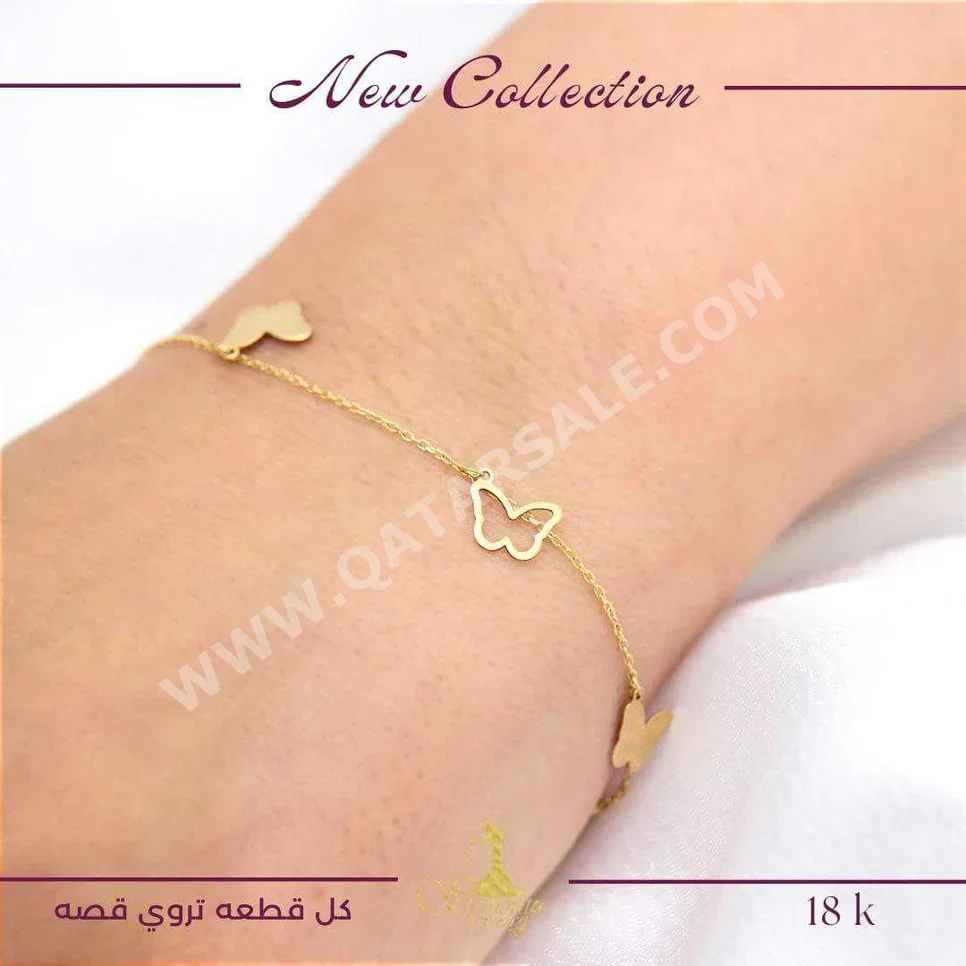 Gold Bracelet  Italy  Woman  Yellow Gold  18k