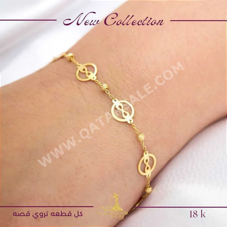 Gold Bracelet  Italy  Woman  By Item ( Designers )  Yellow Gold  18k