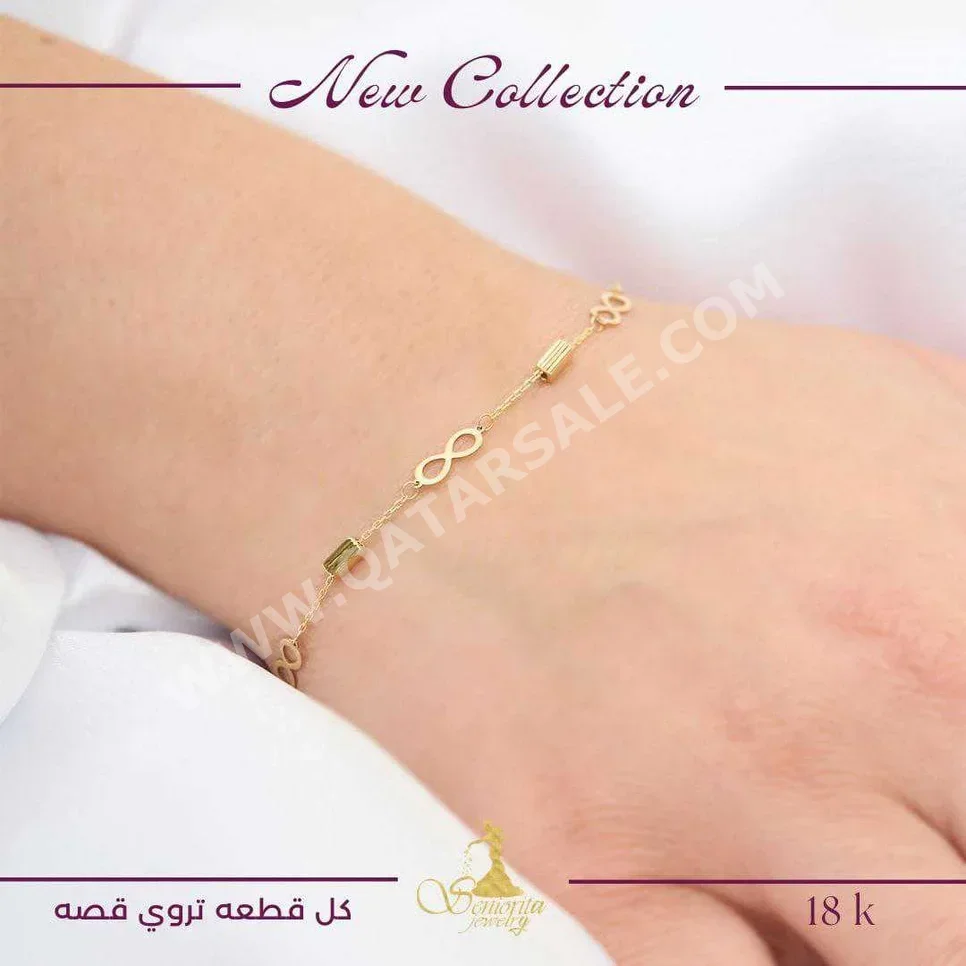 Gold Bracelet  Italy  Woman  By Item ( Designers )  Yellow Gold  18k