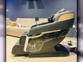 كرسي التدليك ليكون  أسود  الصين  Luxury massage chair  كل الجسم  رباعي الأبعاد