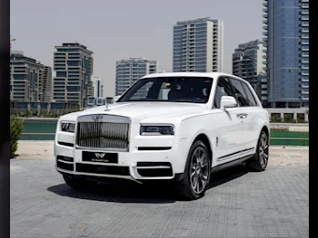 Rolls-Royce  Cullinan  2019  Automatic  29,000 Km  12 Cylinder  Four Wheel Drive (4WD)  SUV  White