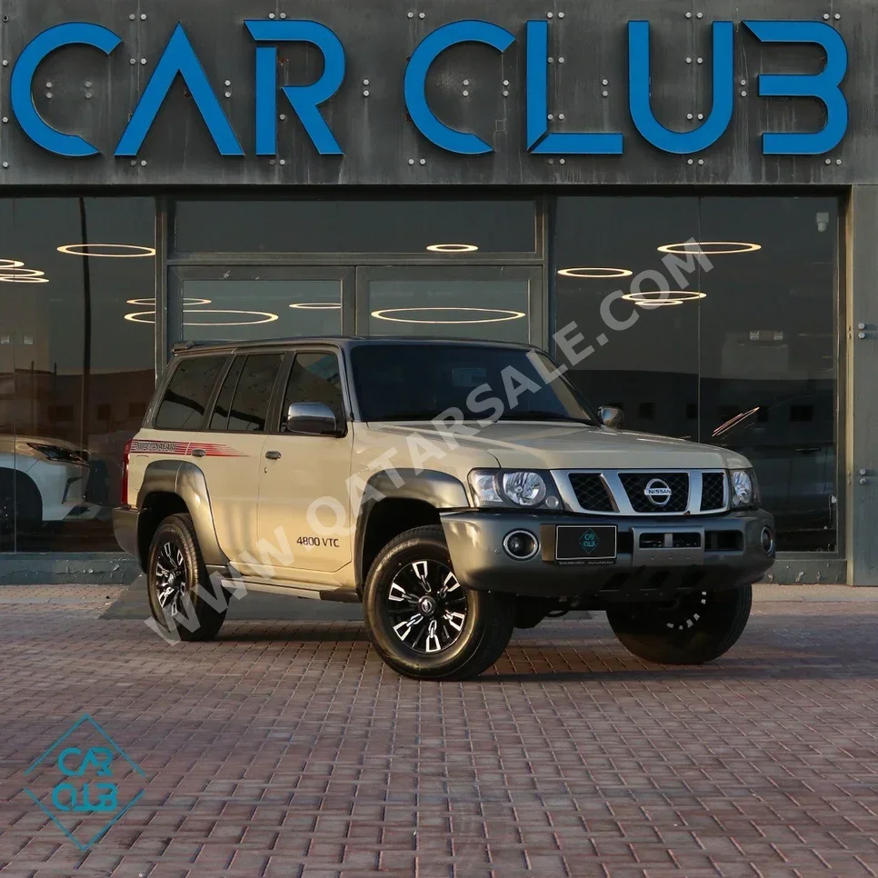 Nissan  Patrol  Super Safari  2023  Automatic  21٬000 Km  6 Cylinder  Four Wheel Drive (4WD)  SUV  Beige  With Warranty