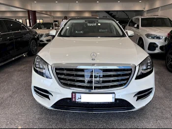 Mercedes-Benz  S-Class  450  2018  Automatic  64,000 Km  6 Cylinder  Rear Wheel Drive (RWD)  Sedan  White  With Warranty