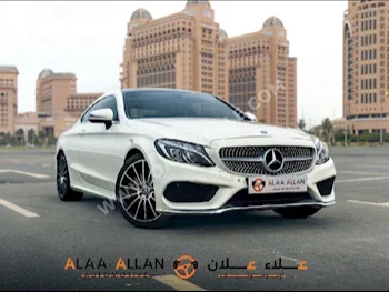 Mercedes-Benz  C-Class  300  2017  Automatic  135,000 Km  4 Cylinder  Rear Wheel Drive (RWD)  Coupe / Sport  White