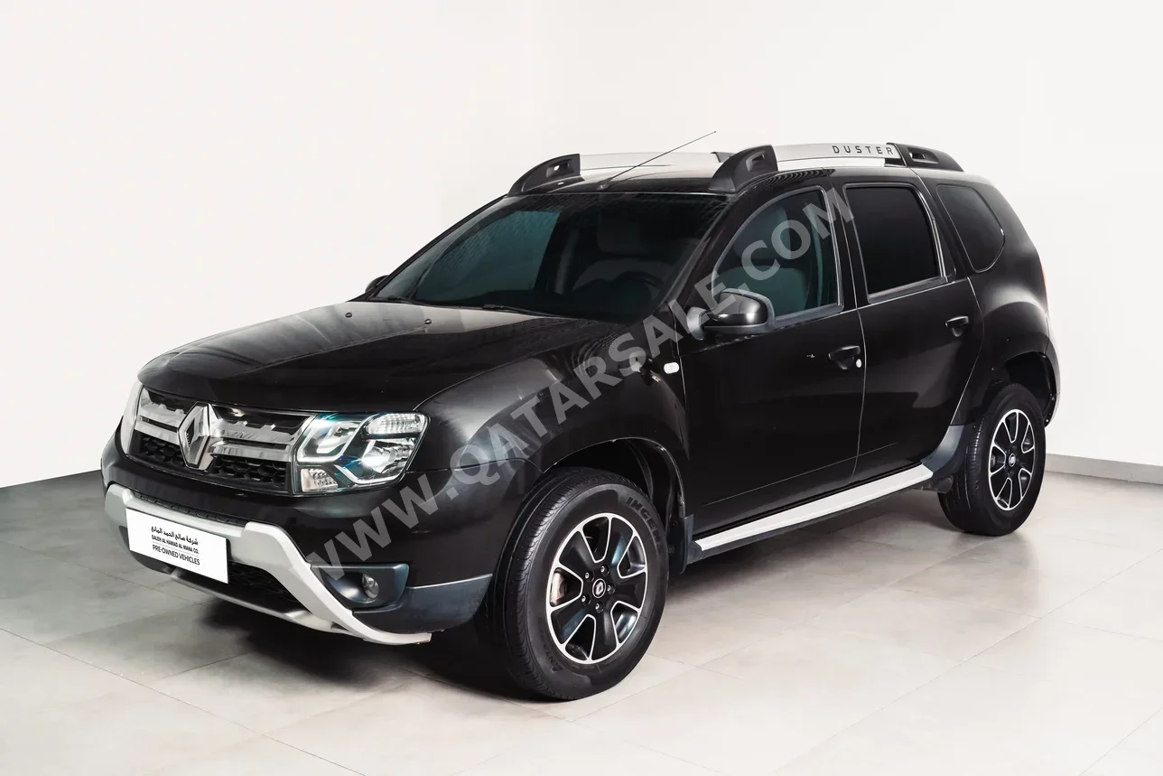 Renault  Duster  2016  Automatic  48,362 Km  4 Cylinder  Four Wheel Drive (4WD)  SUV  Black