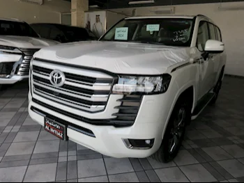 Toyota  Land Cruiser  GXR Twin Turbo  2024  Automatic  0 Km  6 Cylinder  Four Wheel Drive (4WD)  SUV  White  With Warranty