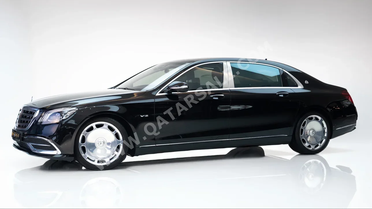 Mercedes-Benz  Maybach  S650  2018  Automatic  18٬000 Km  12 Cylinder  Rear Wheel Drive (RWD)  Sedan  Black