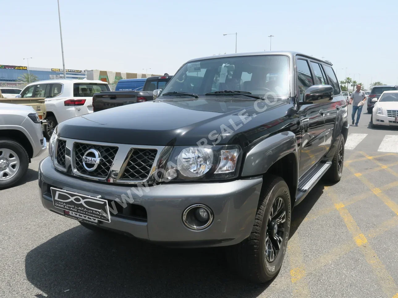 Nissan  Patrol  Super Safari  2023  Automatic  13,000 Km  6 Cylinder  Four Wheel Drive (4WD)  SUV  Black  With Warranty