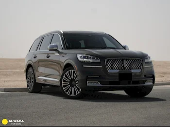 Lincoln  Aviator  Presidental  2021  Automatic  34,000 Km  6 Cylinder  Four Wheel Drive (4WD)  SUV  Black  With Warranty