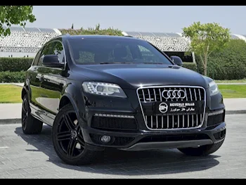 Audi  Q7  S-Line  2016  Automatic  121,900 Km  6 Cylinder  Four Wheel Drive (4WD)  SUV  Black