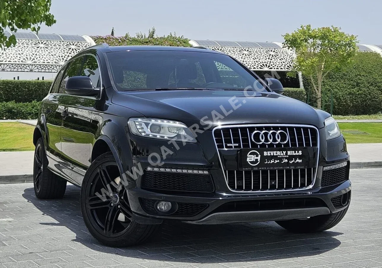 Audi  Q7  S-Line  2016  Automatic  121,900 Km  6 Cylinder  Four Wheel Drive (4WD)  SUV  Black