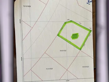 Lands For Sale in Umm Salal  - Umm Ebairiya  -Area Size 809 Square Meter