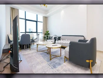 2 Bedrooms  Apartment  For Sale  in Doha -  The Pearl  Semi Furnished