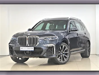 BMW  X-Series  X7  2019  Automatic  65٬400 Km  8 Cylinder  Four Wheel Drive (4WD)  SUV  Gray  With Warranty