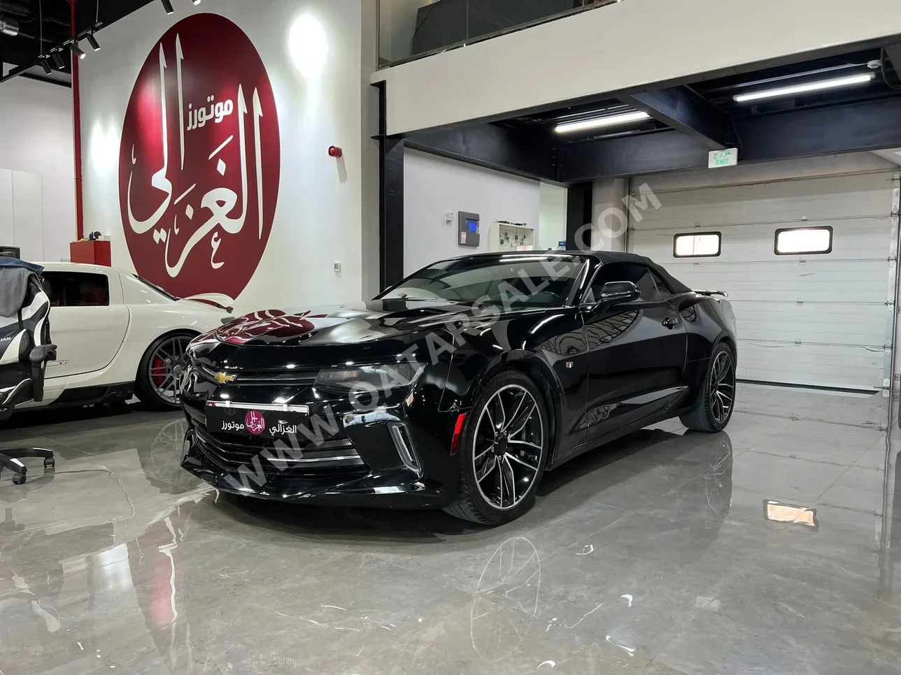  Chevrolet  Camaro  2018  Automatic  123,000 Km  6 Cylinder  Rear Wheel Drive (RWD)  Convertible  Black  With Warranty