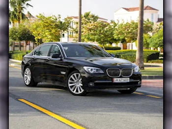 BMW  7-Series  740 Li  2012  Automatic  70,000 Km  6 Cylinder  Rear Wheel Drive (RWD)  Sedan  Black