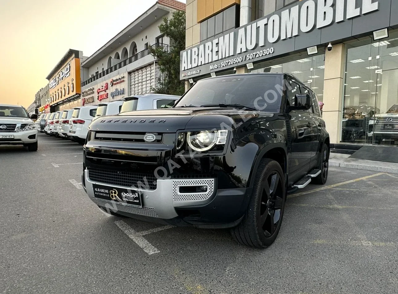 Land Rover  Defender  110 HSE  2023  Automatic  24,000 Km  6 Cylinder  Four Wheel Drive (4WD)  SUV  Black  With Warranty