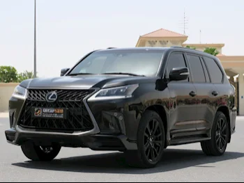 Lexus  LX  570 S Black Edition  2019  Automatic  123,000 Km  8 Cylinder  Four Wheel Drive (4WD)  SUV  Black