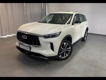 Infiniti  QX  60  2022  Automatic  2,427 Km  6 Cylinder  All Wheel Drive (AWD)  SUV  White  With Warranty