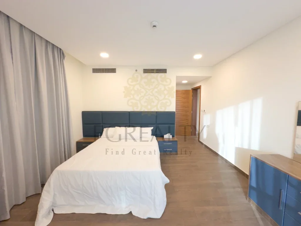 2 Bedrooms  Apartment  For Rent  in Lusail -  Fox Hills  Fully Furnished