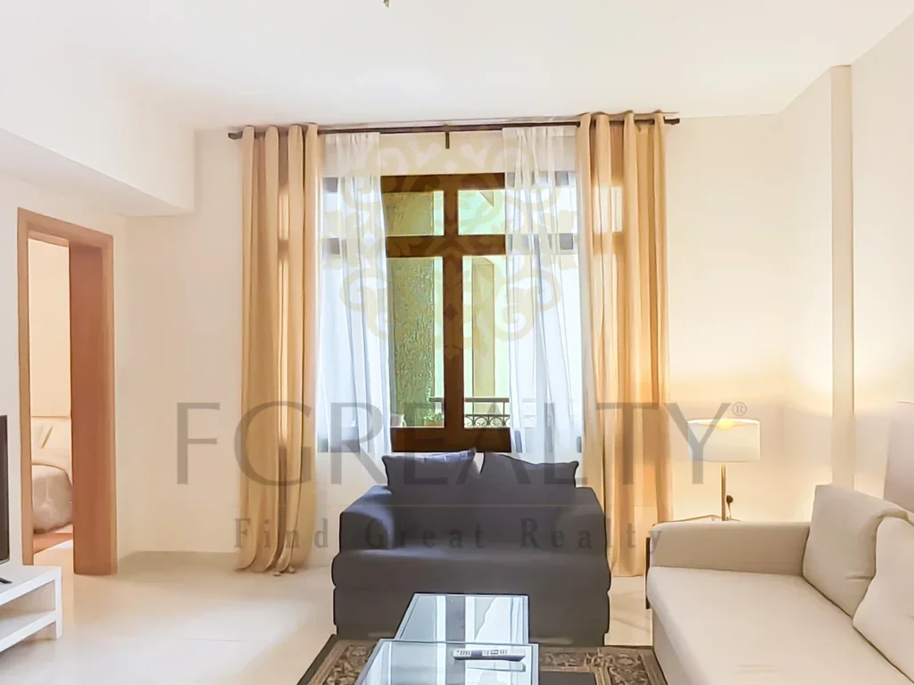 1 Bedrooms  Apartment  For Rent  in Lusail -  Fox Hills  Fully Furnished