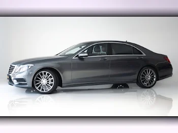 Mercedes-Benz  S-Class  400  2016  Automatic  63٬500 Km  6 Cylinder  Rear Wheel Drive (RWD)  Sedan  Gray