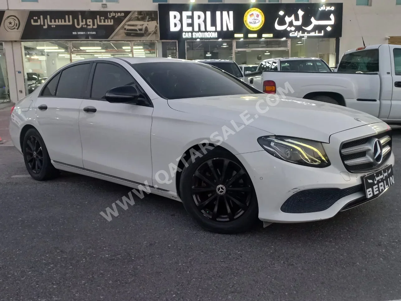 Mercedes-Benz  E-Class  200  2018  Automatic  58,000 Km  4 Cylinder  Rear Wheel Drive (RWD)  Sedan  White