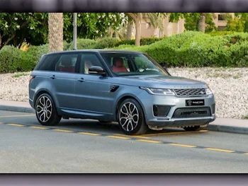 Land Rover  Range Rover  Sport  2020  Automatic  81,000 Km  8 Cylinder  Four Wheel Drive (4WD)  SUV  Gray