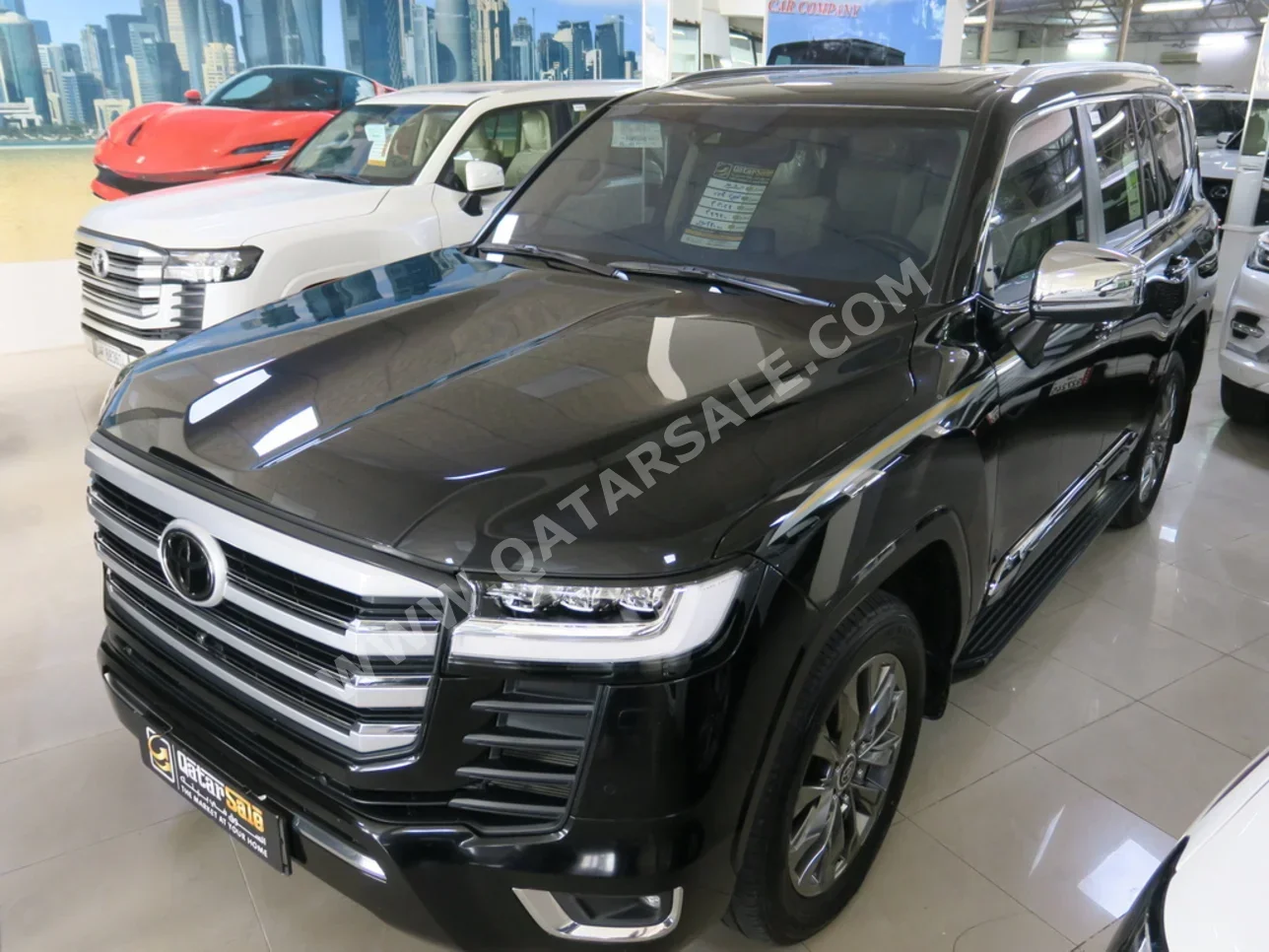 Toyota  Land Cruiser  VXR Twin Turbo  2023  Automatic  36,000 Km  6 Cylinder  Four Wheel Drive (4WD)  SUV  Black  With Warranty