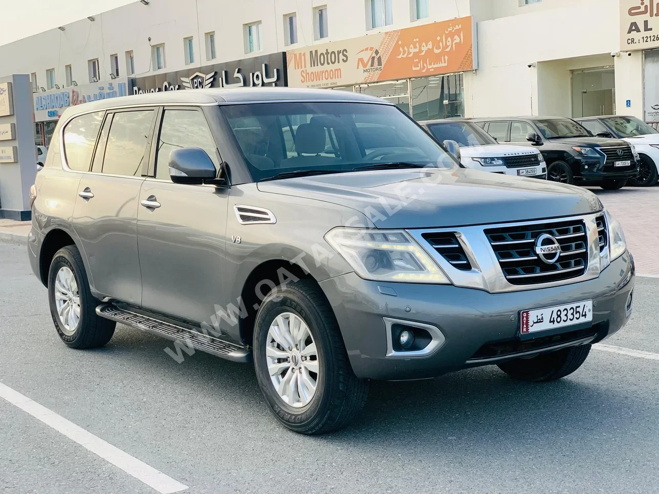 Nissan  Patrol  SE  2015  Automatic  170,000 Km  8 Cylinder  Four Wheel Drive (4WD)  SUV  Gray