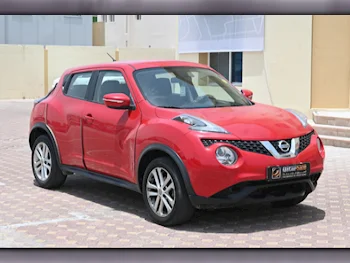 Nissan  Juke  2015  Automatic  80,000 Km  4 Cylinder  Front Wheel Drive (FWD)  SUV  Red