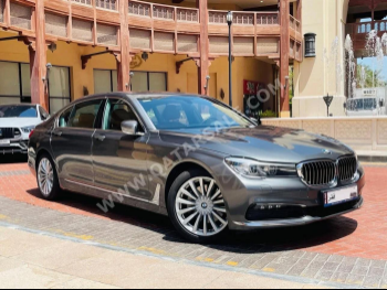 BMW  7-Series  730 Li  2018  Automatic  76,000 Km  4 Cylinder  Rear Wheel Drive (RWD)  Sedan  Gray  With Warranty