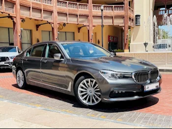 BMW  7-Series  730 Li  2018  Automatic  75,100 Km  4 Cylinder  Rear Wheel Drive (RWD)  Sedan  Gray  With Warranty