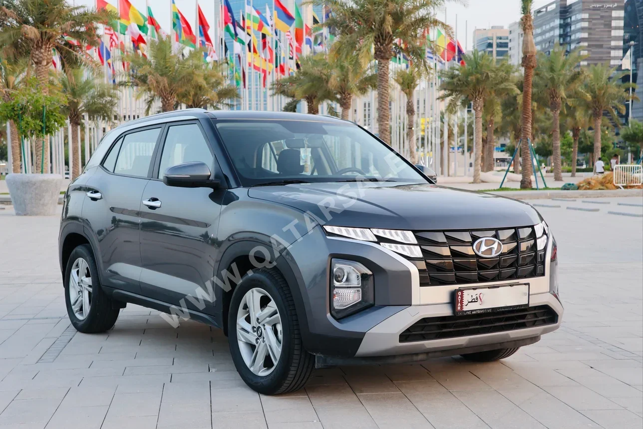 هيونداي  كريتا  4 سلندر  إس يو في 2 في 4  رمادي  2023