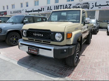 Toyota  Land Cruiser  LX  2024  Manual  0 Km  6 Cylinder  Four Wheel Drive (4WD)  Pick Up  Beige  With Warranty