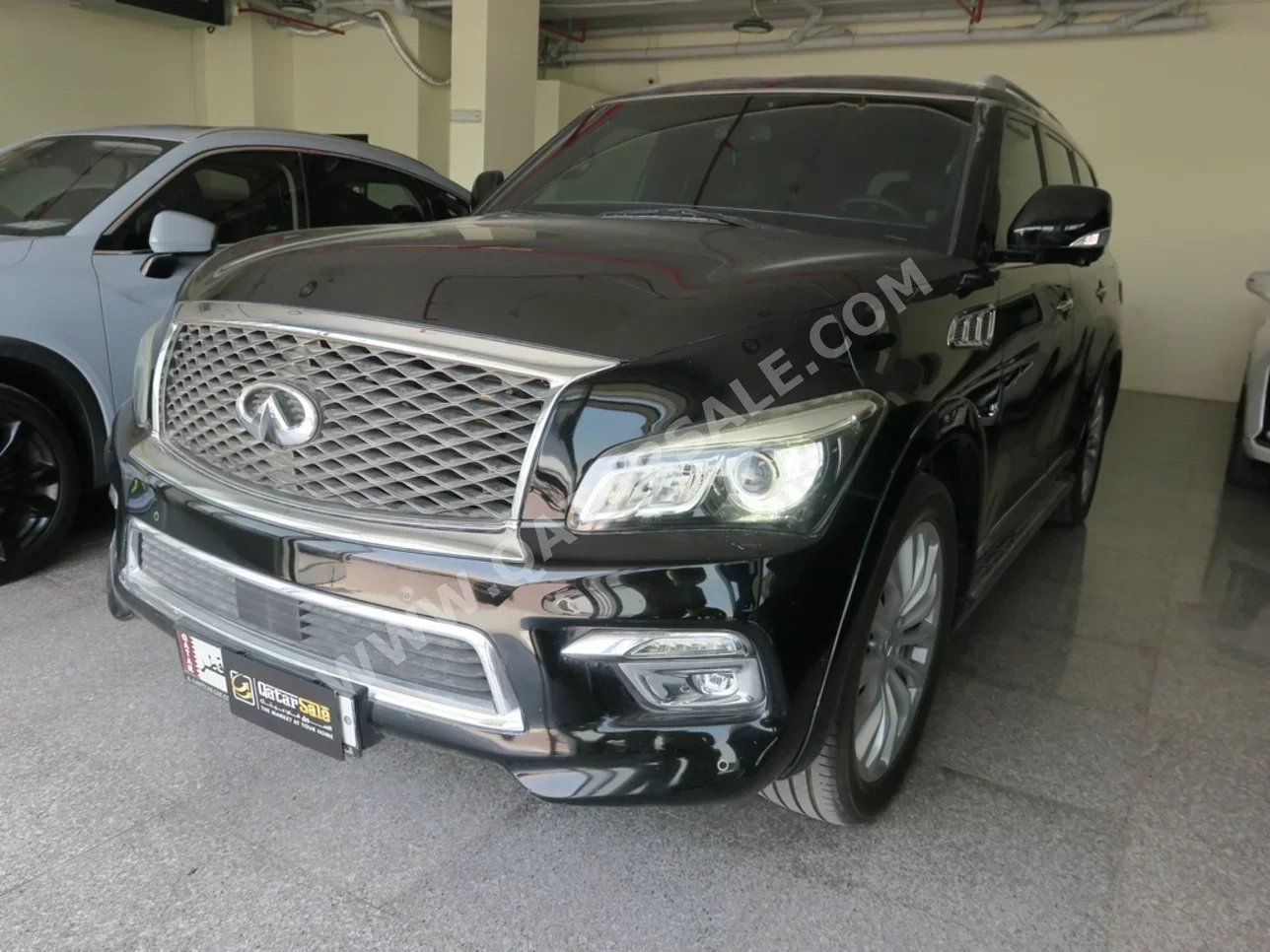  Infiniti  QX  80  2014  Automatic  231,000 Km  8 Cylinder  Four Wheel Drive (4WD)  SUV  Black  With Warranty