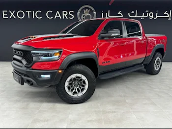 Dodge  Ram  TRX  2022  Automatic  80,000 Km  8 Cylinder  Four Wheel Drive (4WD)  Pick Up  Red  With Warranty